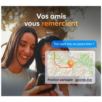 Traceur GeoRide 3s + Live Alarm OFFERT - Tracker GPS - Alarme connectée - Détection radar en sous-sol