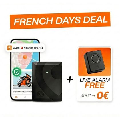 GeoRide 3s + Live Alarm GRATIS - GPS-tracker - Verbonden alarm - Radar detectie in de kelder Tracker Ref: GEO0011 / GEO0003-GEO0007 
