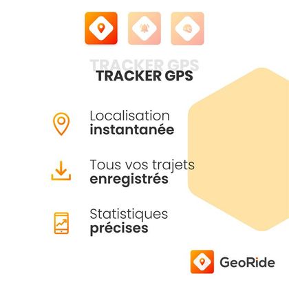 Boitier électronique GeoRide (tracker GPS - Alarme connectée - Détecteur de chute)