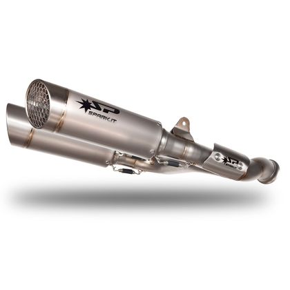 Silencieux Spark GRID-O titane - Gris