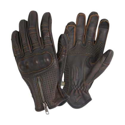 Gants By City AMSTERDAM - Noir / Marron Ref : BYC0004 