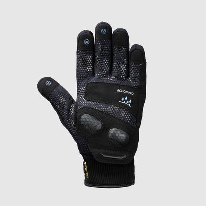 Luvas Knox Ação Pro Impermeável - Preto