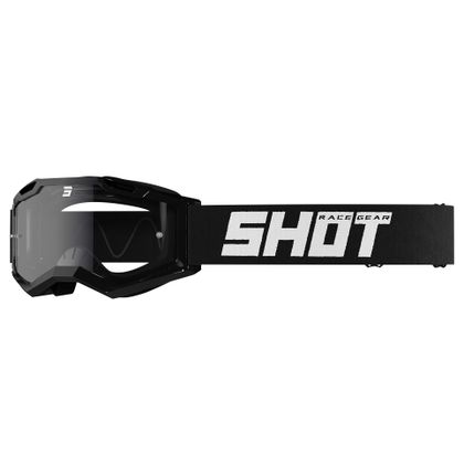 Gafas de motocross Shot ASSAULT 2.0 - SOLID BLACK GLOSSY 2023 - Negro