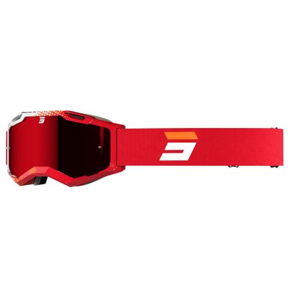 Gafas de motocross Shot IRIS 2.0 - FUSION RED GLOSSY 2023 - Rojo
