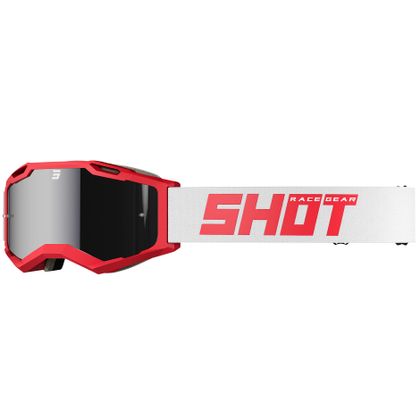 Gafas de motocross Shot IRIS 2.0 - SOLID RED MATT 2023 - Rojo