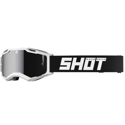 Gafas de motocross Shot IRIS 2.0 - SOLID WHITE GLOSSY 2023 - Blanco