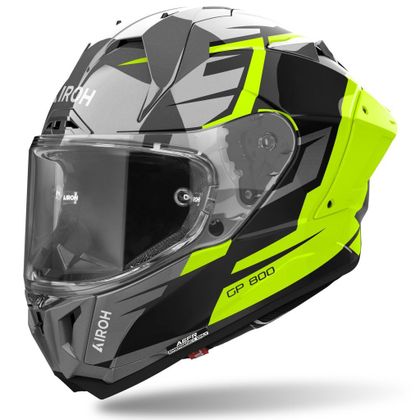 Casque intégral Airoh GP 800 MASTER - Jaune Ref : AR1436 