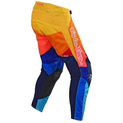 Pantaloni da cross TroyLee design GP AIR JET TEAM BLU/ARANCIONE BAMBINO