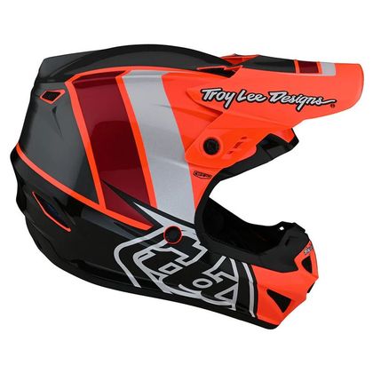 Casco de motocross TroyLee design GP NOVA YOUTH - Naranja
