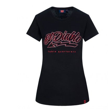 T-Shirt manches courtes GP FABIO QUARTARARO - EL DIABLO - WOMAN Ref : SGP0023 