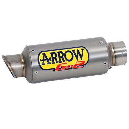 Silenziatore Arrow GP2 full titanio Ref : 71548GP / CMB71548GP+71695KZ HONDA 300 CB 300 R NEO SPORT CAFE ABS (TBD) - 2018 - 2020