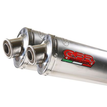 Silenziatore GPR TITANIUM OVAL DOUBLE Ref : D.121.TO DUCATI 750 750 SS SUPERSPORT - 1999 - 2002