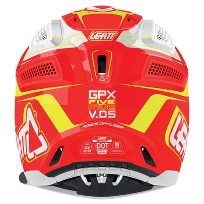 Casco de motocross Leatt GPX 5.5 COMPUESTO - ROJO/BLANCO  2016