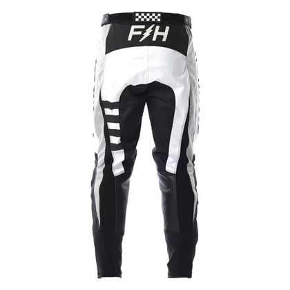 Pantalón de motocross FASTHOUSE GRINDHOUSE WHITE/BLACK 2022 - Blanco / Negro