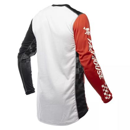 Camiseta de motocross FASTHOUSE GRINDHOUSE ALPHA RED/BLACK 2022