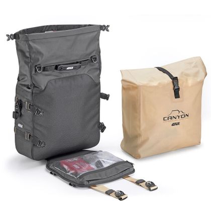 Givi GRT720B - (2 x 25 LITRES) Tassen voor ruiters