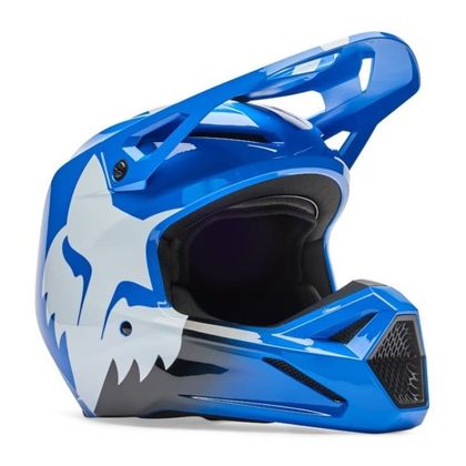 Casque cross Fox V1 - SHIELD - ENFANT - Bleu Ref : FX6255 