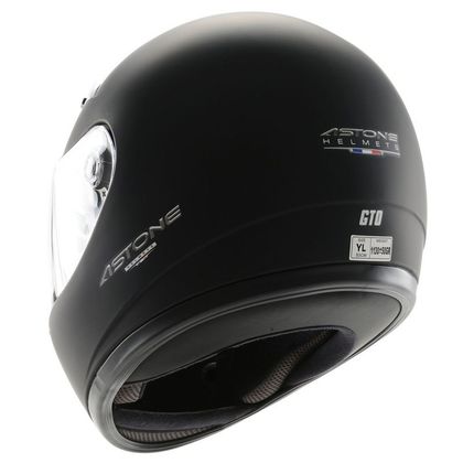 Casque Astone GTO MATT BLACK (ENFANT)