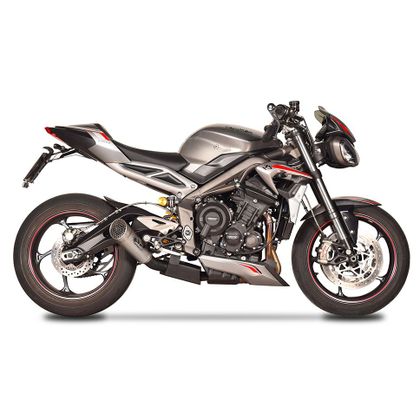 Silencieux Spark Grid O titane - Noir