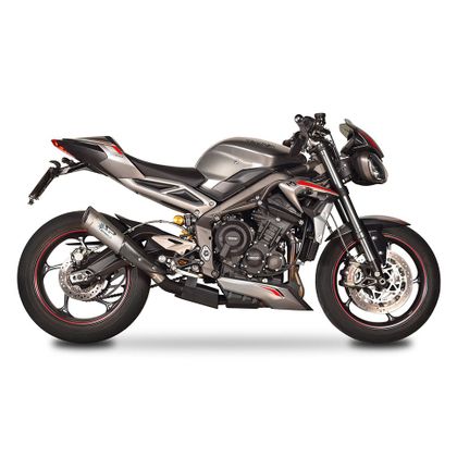 Silencieux Spark Grid O titane - Gris