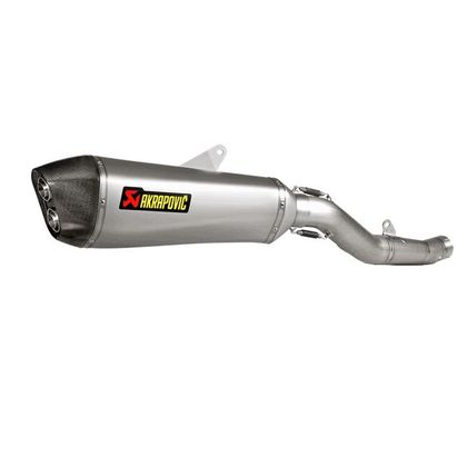 Silencieux Akrapovic titane embout carbone Ref : SK14SO5HZAAT / 18112694 