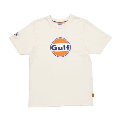 T-Shirt manches courtes Gulf 3D LOGO - Beige Ref : GULF0023 