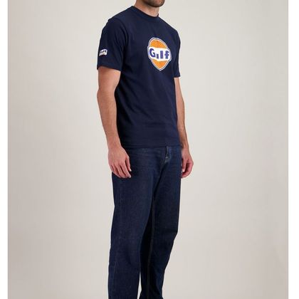 T-Shirt manches courtes Gulf 3D LOGO - Bleu / Bleu