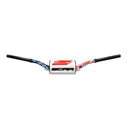 Guidon Scar O² Ø28,6 - McGrath/Short KTM Universel - Blanc