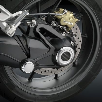 Rizoma - BMW Hinterradachse Logo - Blau