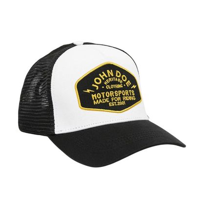 Casquette John Doe JDM HERITAGE - Noir / Jaune Ref : JDE0249 / JDP1005 