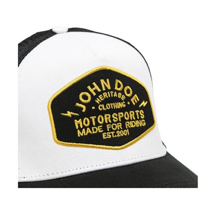 Casquette John Doe JDM HERITAGE - Noir / Jaune