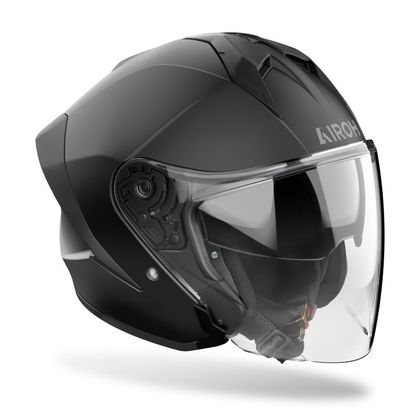 Casque jet Airoh H 21 - COLOR - Noir