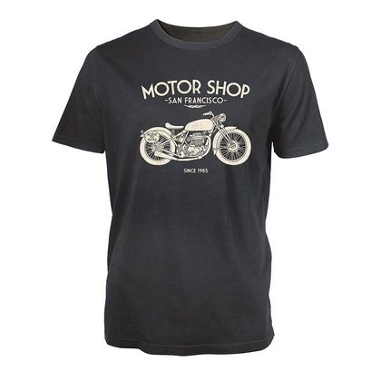 T-Shirt manches courtes Harisson MOTOR SHOP - Nero