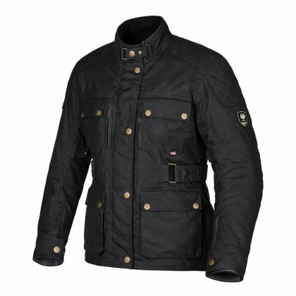 Veste Moto Merlin HARTWELL LADIES AAA WAX - Noir