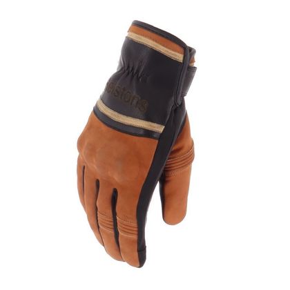 Helstons HAVANA Handsker - Sort. / Brun Ref : HS1420 
