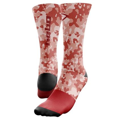 Chaussettes MX Hebo SOCKS CAMO RED