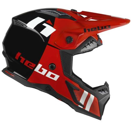 Casco de motocross Hebo HERITAGE RED 2023 - Rojo Ref : HBO0218 