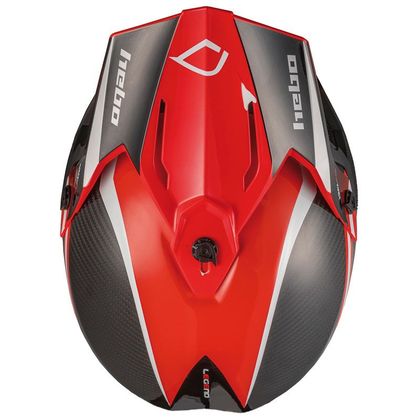 Casque cross Hebo LEGEND CARBON RED 2021