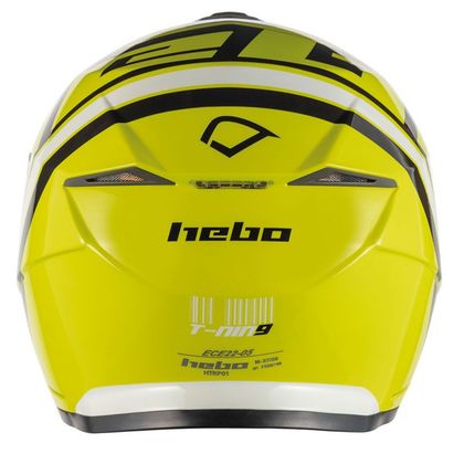 Casque trial Hebo ZONE 5 T-NINE LIME 2019
