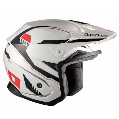 Casque trial Hebo ZONE 5 PURSUIT WHITE 2021 Ref : HBO0018 