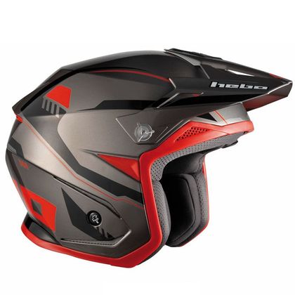 Casco Trial Hebo ZONE 5 PURSUIT RED 2021 Ref : HBO0016 