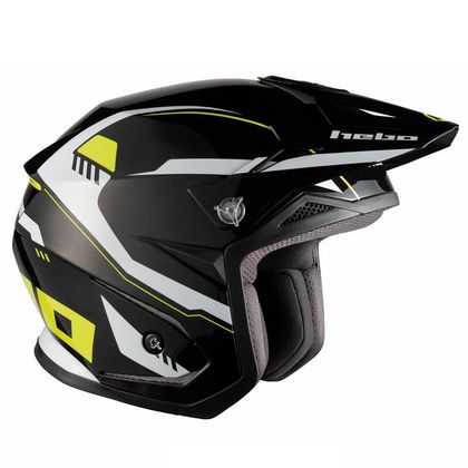 Casque trial Hebo ZONE 5 PURSUIT LIME 2021 Ref : HBO0017 