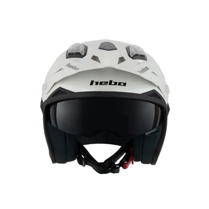Hebo V6 MONO 2025 Trial-Helm - Weiß
