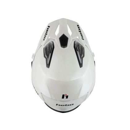Hebo V6 MONO 2025 Trial-Helm - Weiß