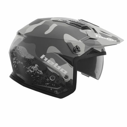 Hebo V6 2025 Proefhelm - Grijs / Wit Ref: HBO0435 