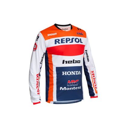 Maillot trial Hebo MONTESA TECH TEAM 2025 - Blanc / Orange