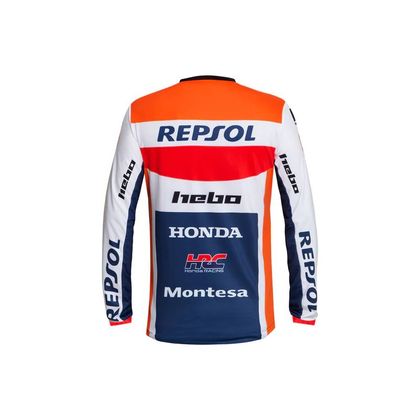 Maillot trial Hebo MONTESA TECH TEAM 2025 - Blanc / Orange