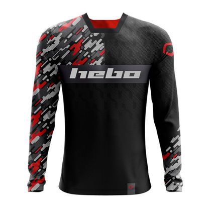 Camiseta de trial Hebo CAMO RED 2022 Ref : HBO0153 