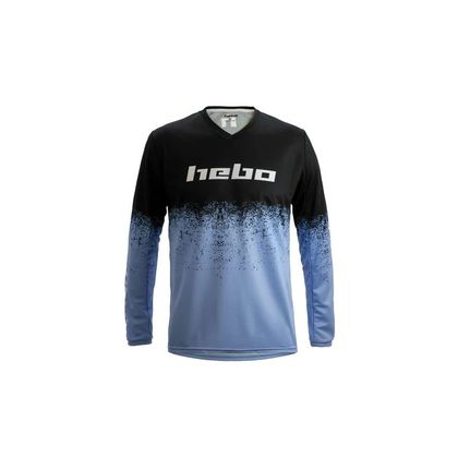 Maillot trial Hebo PRO DRIPPED JUNIOIR 2025 - Bleu / Noir Ref : HBO0472 