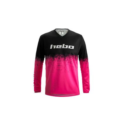 Hebo PRO DRIPPED JUNIOIR 2025 Trial jersey - Pink / Black Ref : HBO0473 